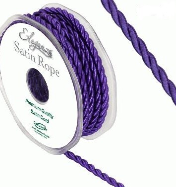 4.5mm Satin Rope - Purple