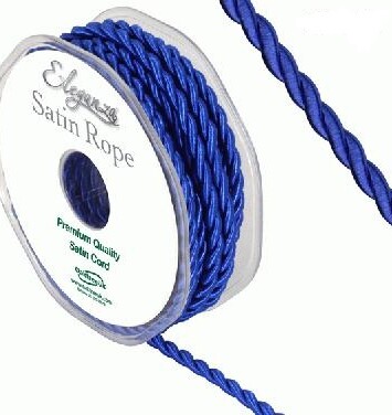4.5mm Satin Rope - Royal Blue