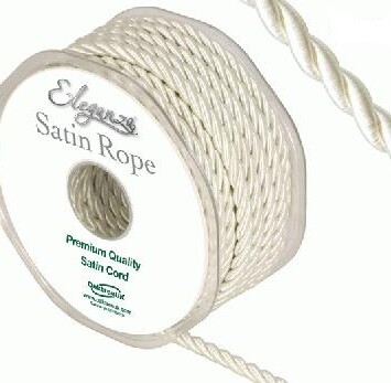 5.5mm Satin Rope - Ivory