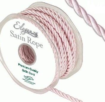 5.5mm Satin Rope - Light Pink