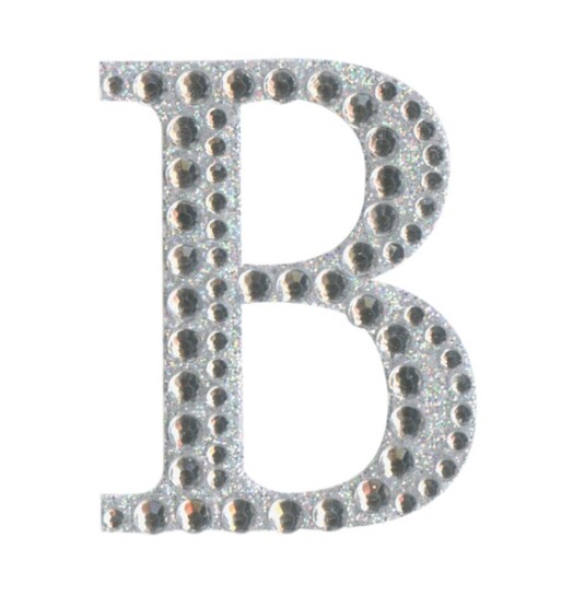 Eleganza Craft Stickers - Letter B