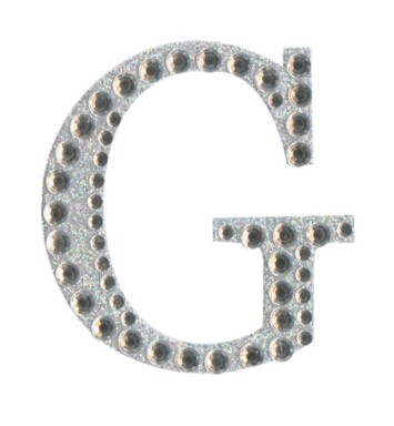 Eleganza Craft Stickers - Letter G