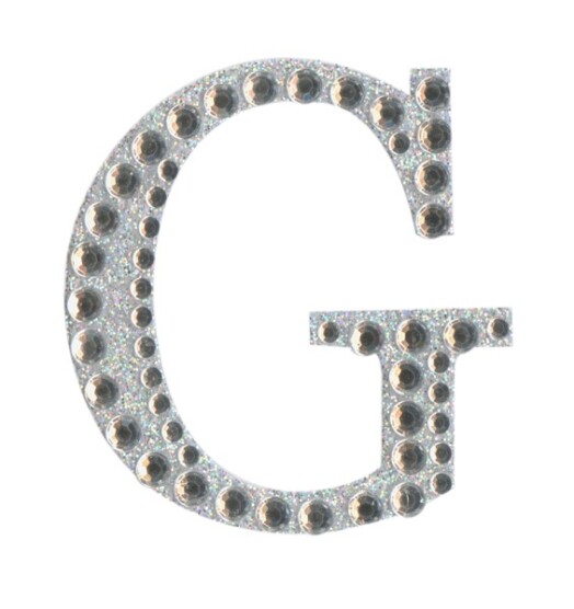 Eleganza Craft Stickers - Letter G