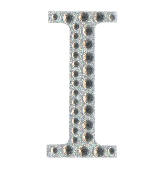 Eleganza Craft Stickers - Letter I
