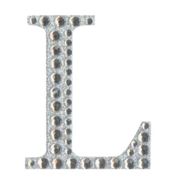 Eleganza Craft Stickers - Letter L