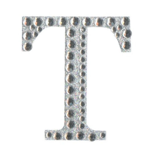 Eleganza Craft Stickers - Letter T