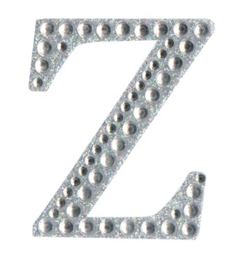 Eleganza Craft Stickers - Letter Z