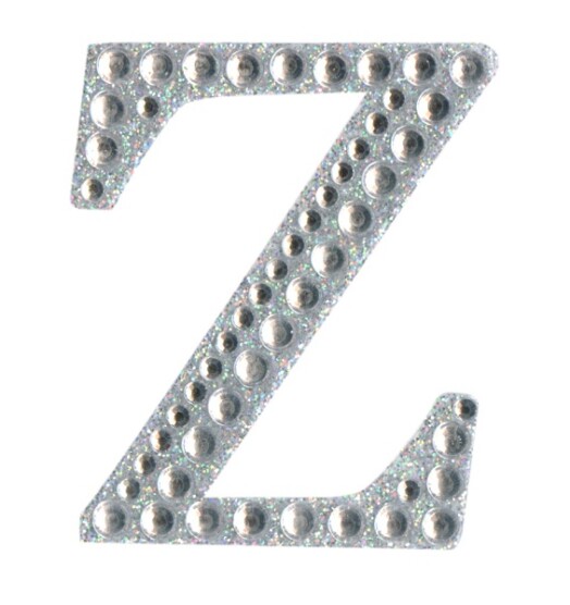 Eleganza Craft Stickers - Letter Z