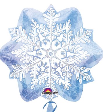 18" Let It Snow Foil Balloon