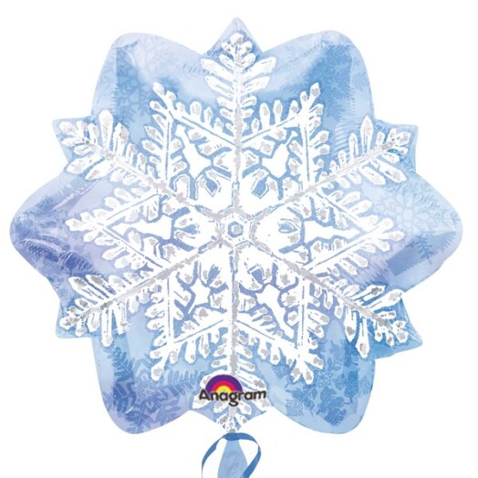 18" Let It Snow Foil Balloon