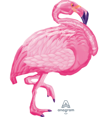Flamingo Beach Super Shape Foil Balloon