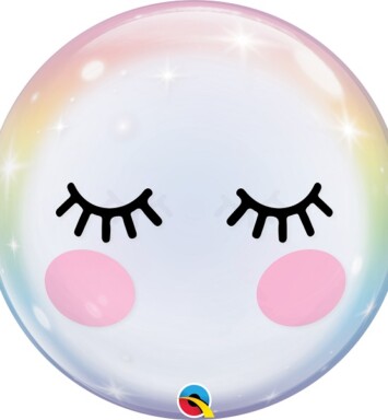 22 Inch Eyelashes Bubble Balloon