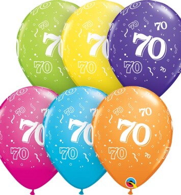 11 Inch 70-A-Round Tropical Assortment