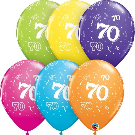 11 Inch 70-A-Round Tropical Assortment