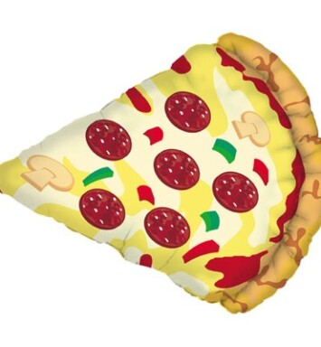 Pizza Slice Super Shape Foil Balloon