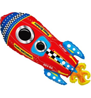 28" Rocket Super Shape Balloon