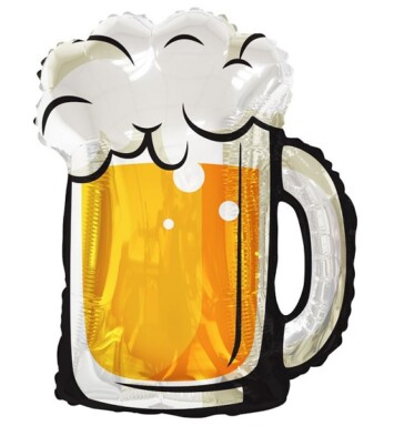36" Beer Glass Super Shape Balloon