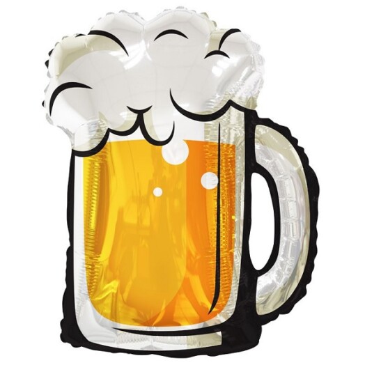 36" Beer Glass Super Shape Balloon