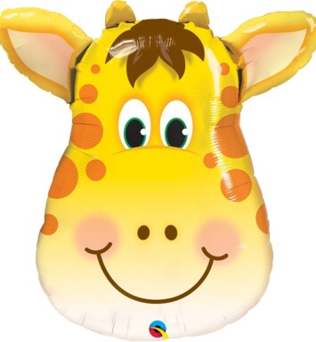 Jolly Giraffe Super Shape Foil Balloon