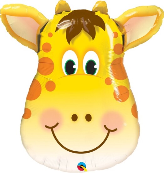 Jolly Giraffe Super Shape Foil Balloon