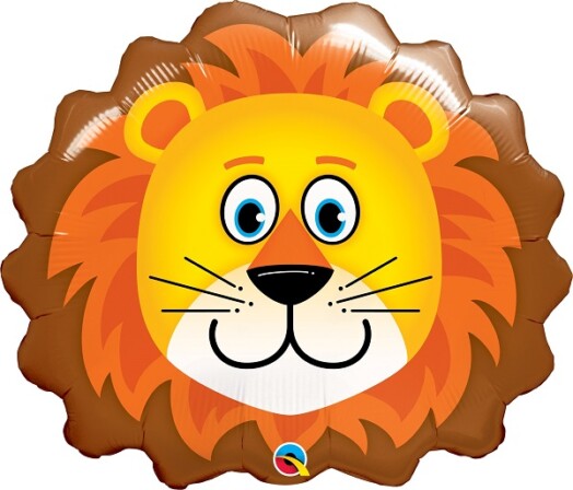 Lovable Lion Super Shape Foil Balloon