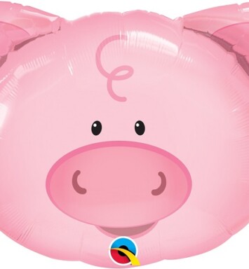 Playful Pig Super Shape Foil Balloon