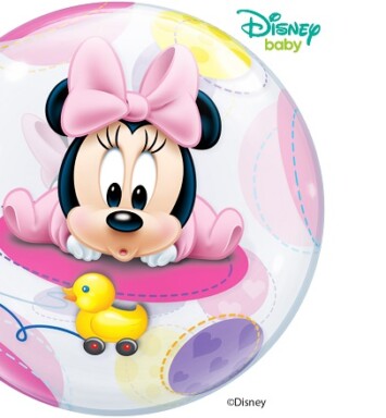 22" Disney Baby Minnie Mouse Bubble Balloon