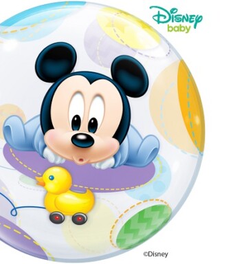 22" Disney Baby Mickey Mouse Bubble Balloon