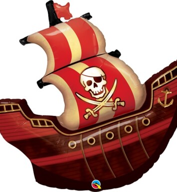 Pirate Ship Super Shape Foil Balloon