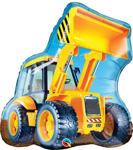 Construction Loader Super Shape Foil Balloon