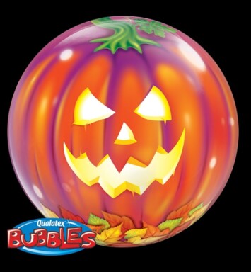 22 Inch Jack O'Lantern Bubble Balloon