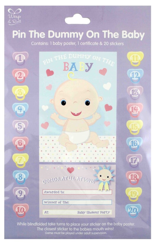 Pin The Dummy on The Baby Game