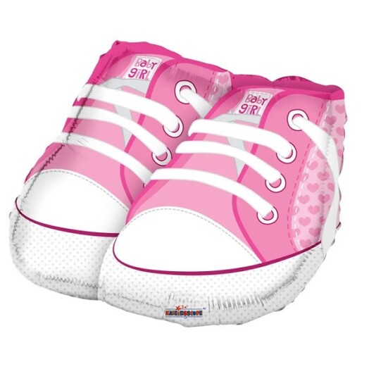 18 Inch Baby Girl Shoes Foil Balloon