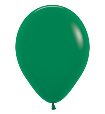5 Inch Fashion Forest Green Latex Balloons 100ct
