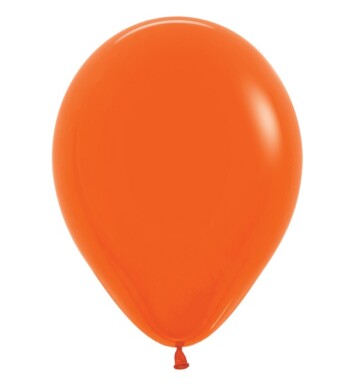 5 Inch Fashion Orange Latex Balloons 100ct