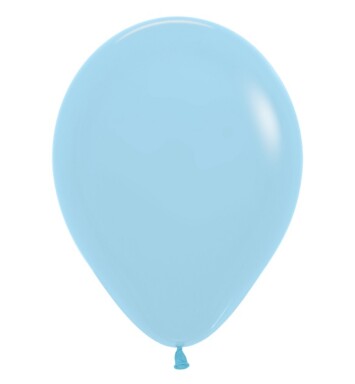 5 Inch Fashion Light Blue Latex Balloons 100ct