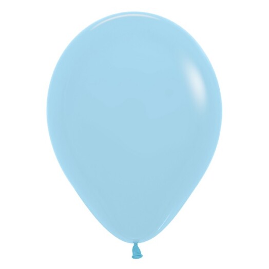 5 Inch Fashion Light Blue Latex Balloons 100ct