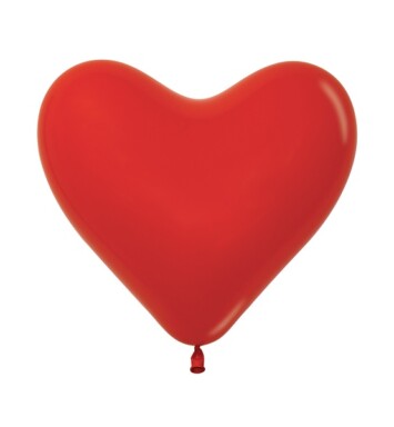 6 Inch Heart - Fashion Red