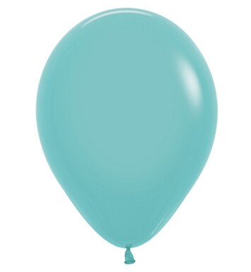 12 Inch Fashion Aquamarine Latex Balloons 50ct