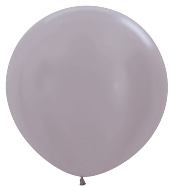36 Inch Satin Pearl Greige Latex Balloons 2ct