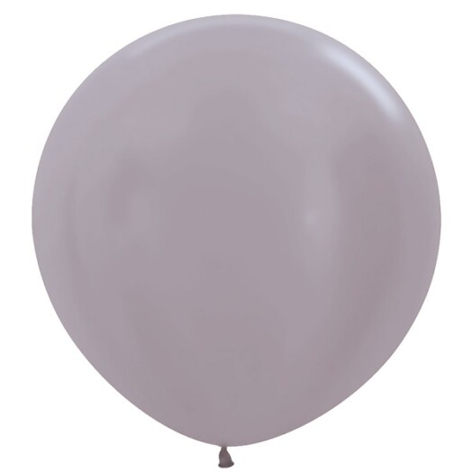 36 Inch Satin Pearl Greige Latex Balloons 2ct