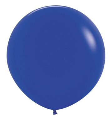 24 Inch Fashion Royal Blue Latex Balloons 3ct