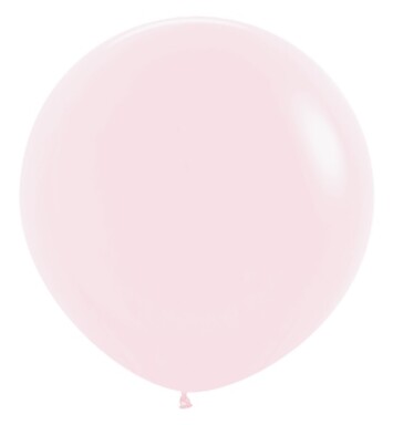 36 Inch Pastel Matte Pink Latex Balloons 2ct