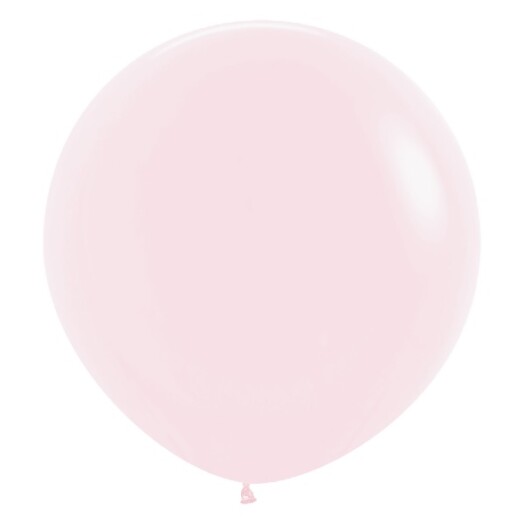 36 Inch Pastel Matte Pink Latex Balloons 2ct