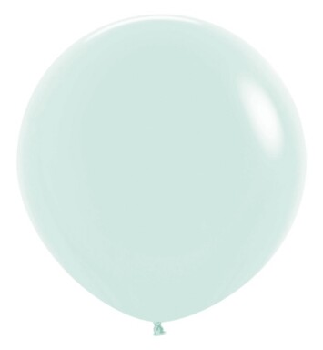 36 Inch Pastel Matte Green Latex Balloons 2ct