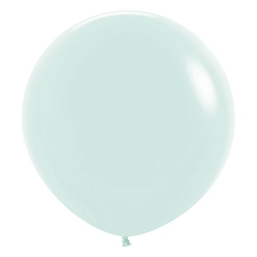 36 Inch Pastel Matte Green Latex Balloons 2ct
