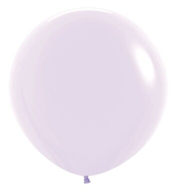 36 Inch Pastel Matte Lilac Latex Balloons 2ct