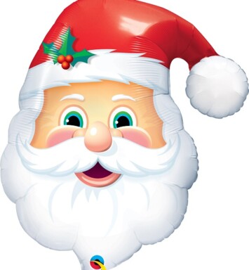 Jolly St Nick Super Shape Foil Balloon