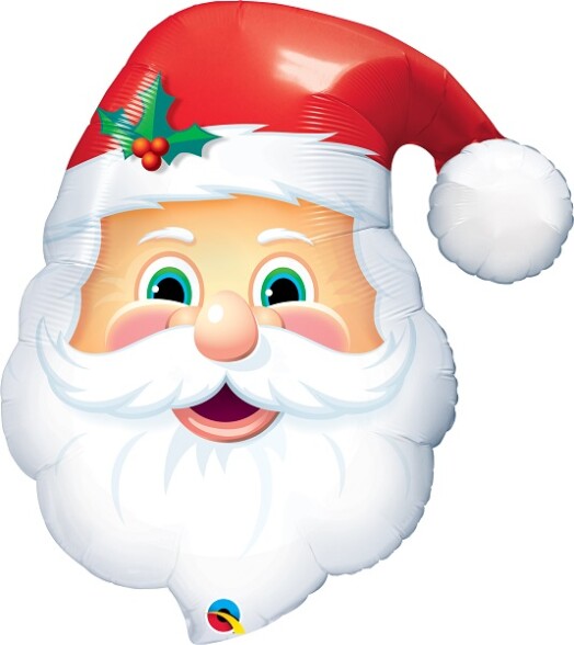 Jolly St Nick Super Shape Foil Balloon