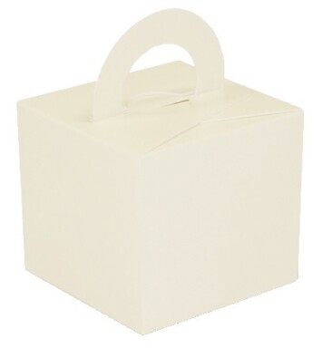 Balloon Gift Box Weight - Ivory